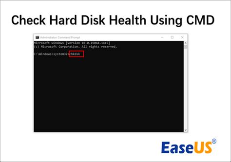 hard drive test command prompt|check hard drive health cmd.